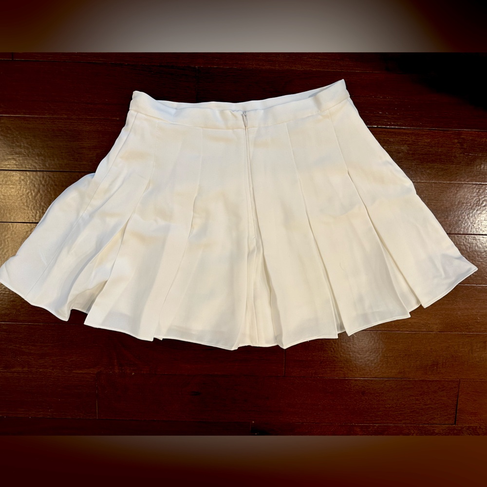 White Amanda Uprichard golf skort XS